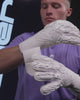 Video showing the kaliaaer pwrpro goalkeeper gloves
