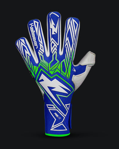 Kaliaaer Azure Neg Goalkeeper Gloves Backhand