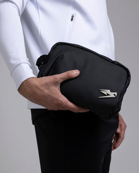 A person holding the Kaliaaer Pro Glove Wash Bag.