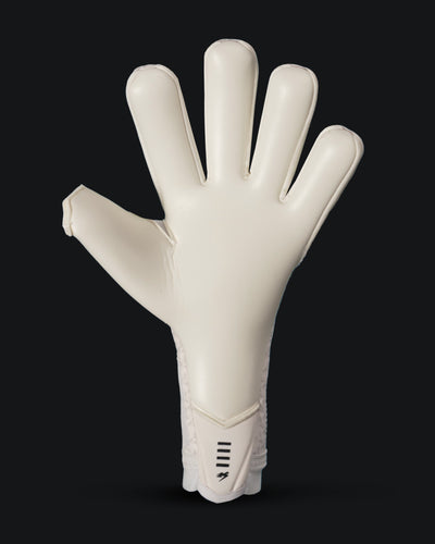 Palm view of Kaliaaer strapless goalkeeper gloves